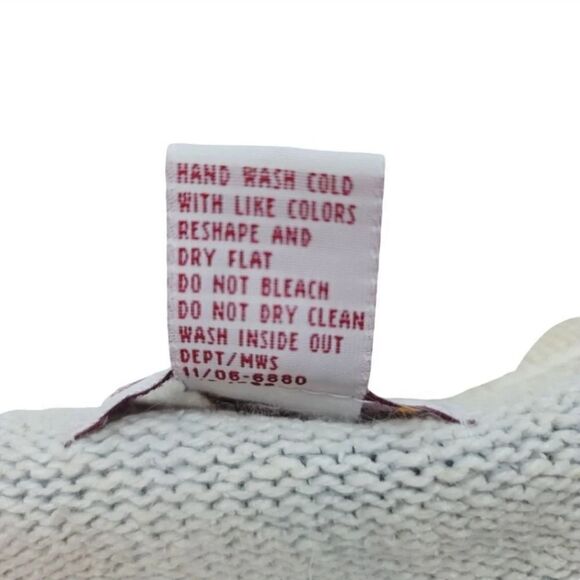 Vintage 80s Soft Silk and Angora Knit Blend Floral Animal Print Sweater Size M - Picture 8 of 10